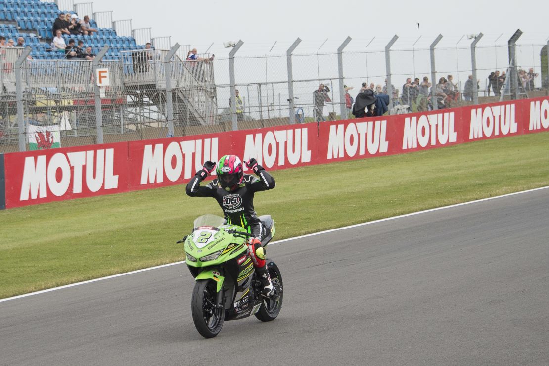 Carrasco began riding bikes aged three