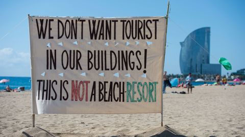 Locals in destinations such as Barcelona and Venice have launched anti-tourism protests.