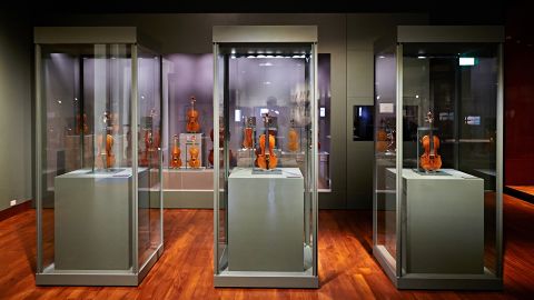 Its violin collection is an attraction in its own right.