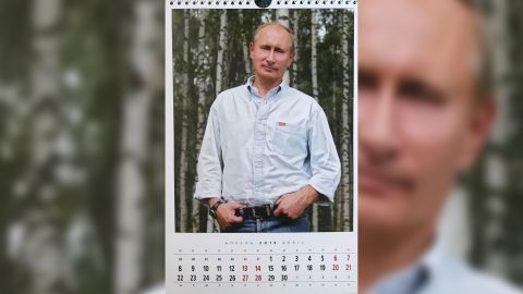 In April, we get a more relaxed, even avuncular Russian leader.