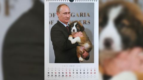 June is all about the adorable puppy with the Russian President as animal lover.