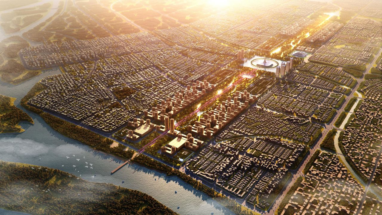 <strong>Amaravati, India</strong> - The city of Amaravati in the southern state of Andhra Pradesh, India, is being built with the goal of becoming one of the <a href=