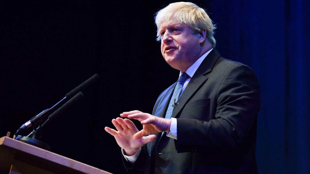 Boris Johnson said wants to "chuck Chequers," the Brexit plan hatched at Prime Minister Theresa May's country residence.