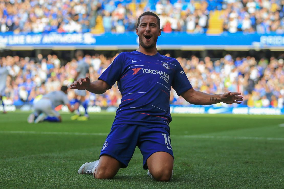Hazard has enjoyed a stellar season with Chelsea in the Premier League.