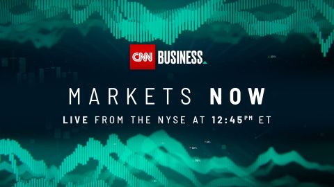 CNN's Markets Now streams live from the New York Stock Exchange every Wednesday at 12:45 p.m. ET. 