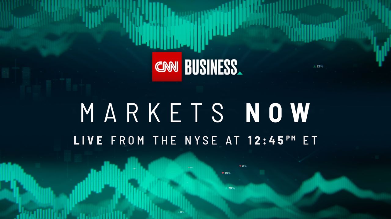 "Markets Now" streams live from the NYSE every Wednesday at 12:45 p.m. ET. This week the show streams on Tuesday. 
