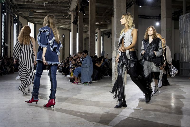 Paris Fashion Week Celine s rock n roll makeover sparks