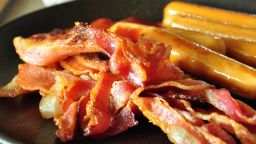 bacon sasusage STOCK
