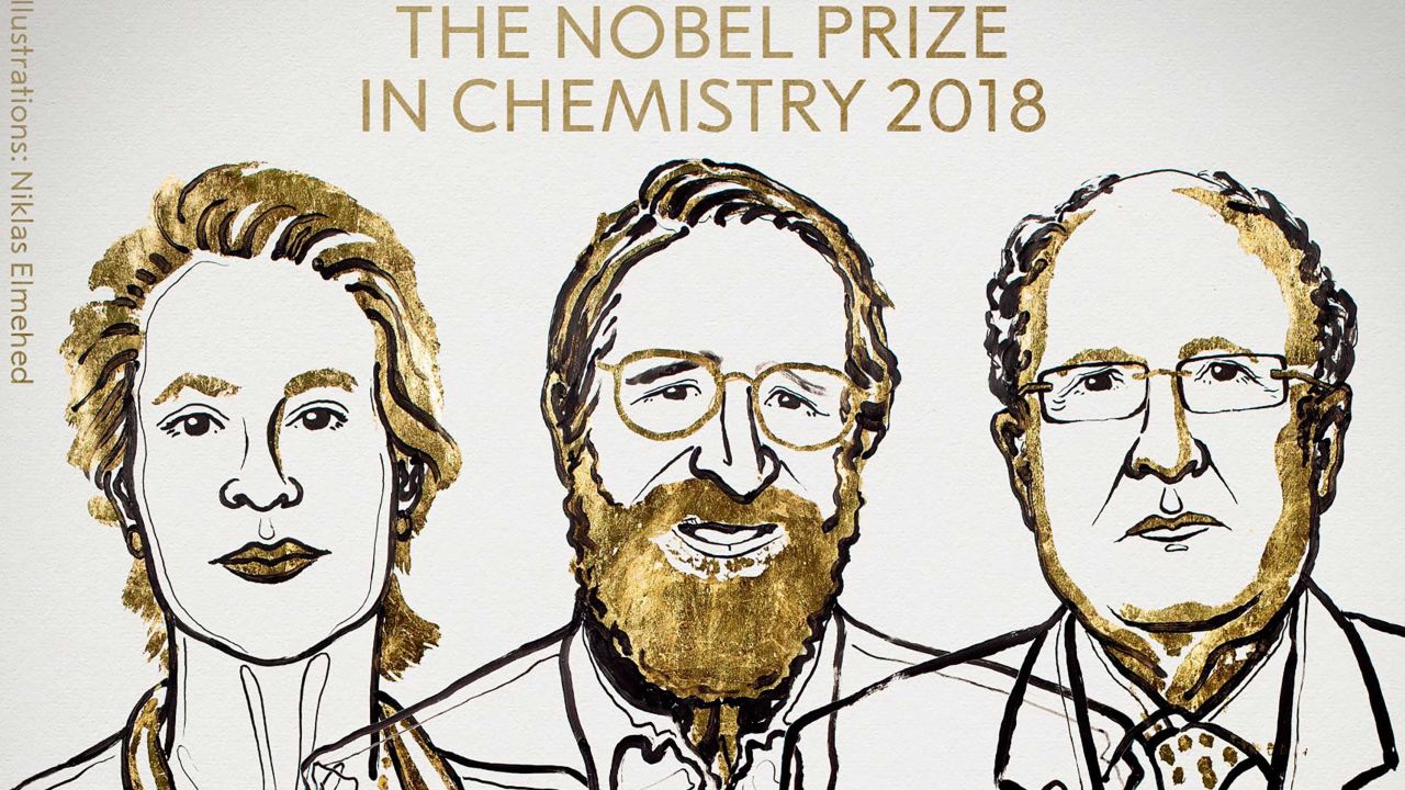 Nobel Prize in Chemistry awarded for pioneering work in evolutionary
