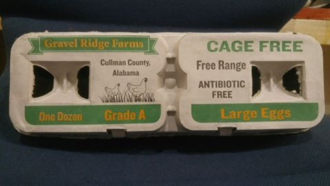 Eggs from Gravel Ridge Farms were recalled in September.