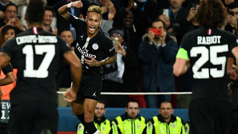 Neymar turns on style with hat-trick as PSG beat Red Star 6-1