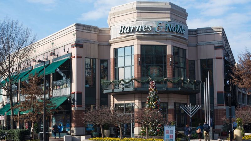 Barnes & Noble stock soars 20% as it explores a sale