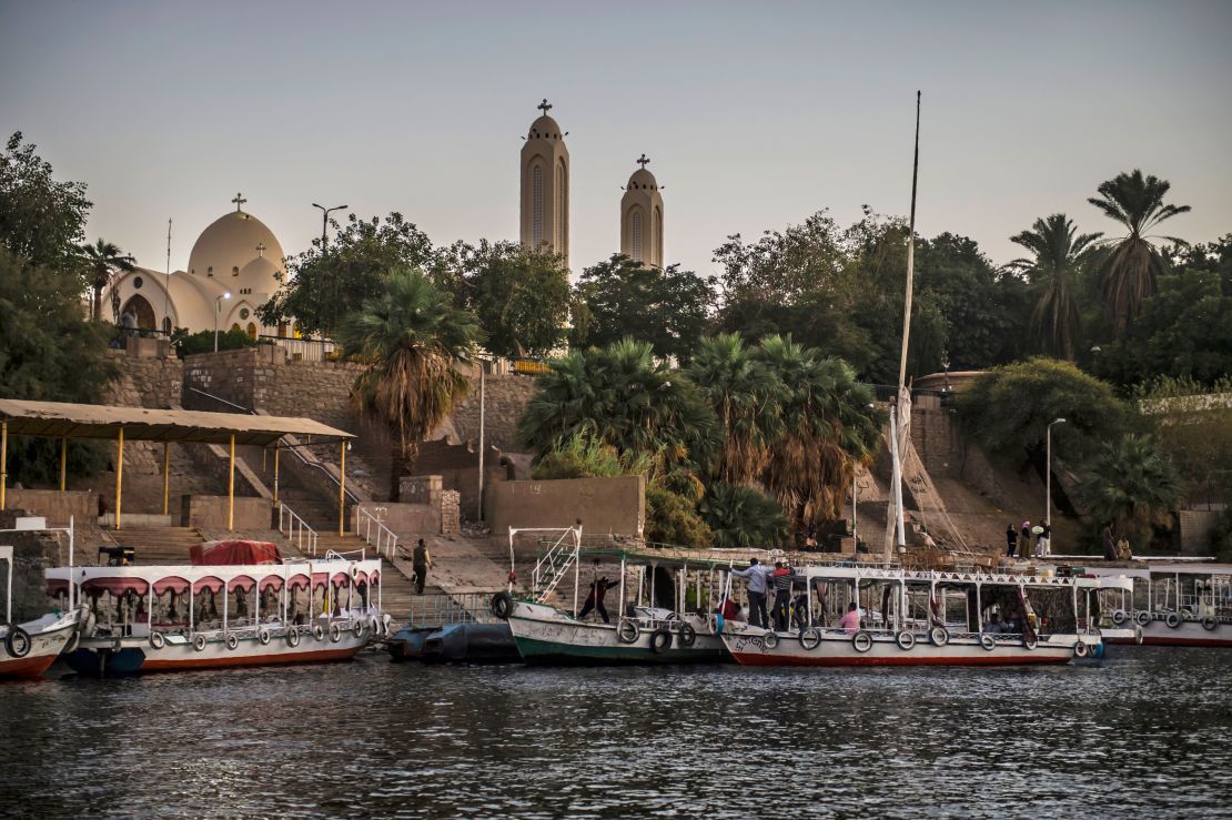 The vast majority of Egypt's population live along the banks of the Nile and around its delta.