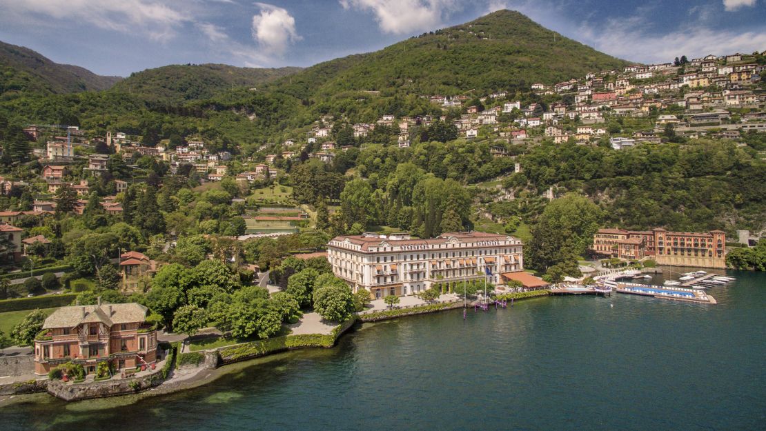 Villa D'Este is set in acres of immaculate gardens.