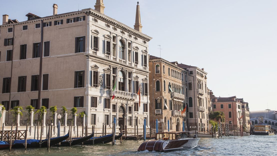 The Aman Venice has incredible views of the Grand Canal.