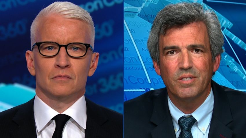James Roche, Brett Kavanaugh's Yale freshman roommate, talks to Anderson Cooper on 10/3.