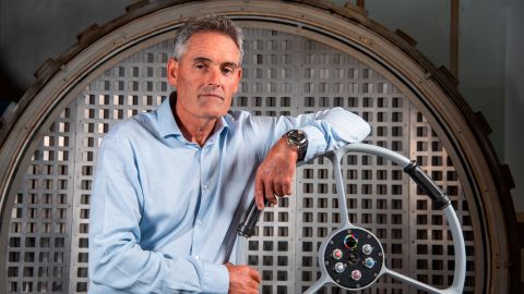 SailGP CEO Russell Coutts has won the America's Cup five times as a sailor and team chief.