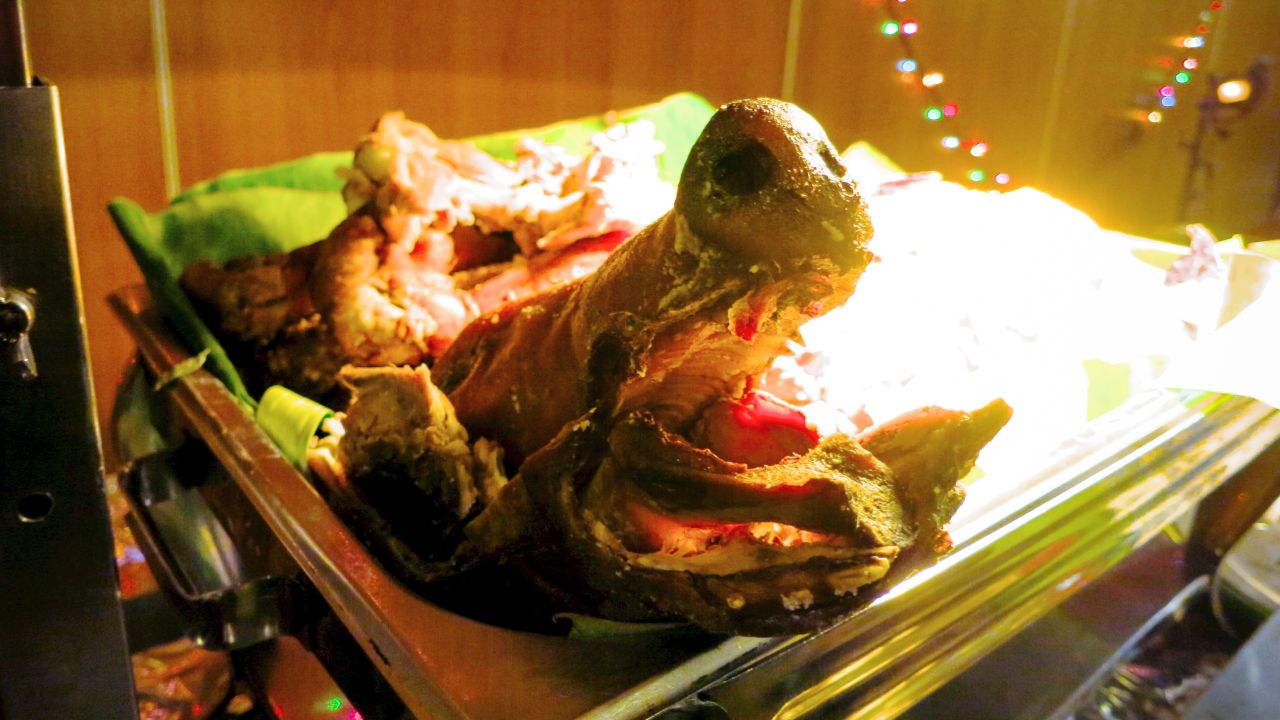 Anthony Bourdain said that Filipino lechon was the finest pig in the world. 