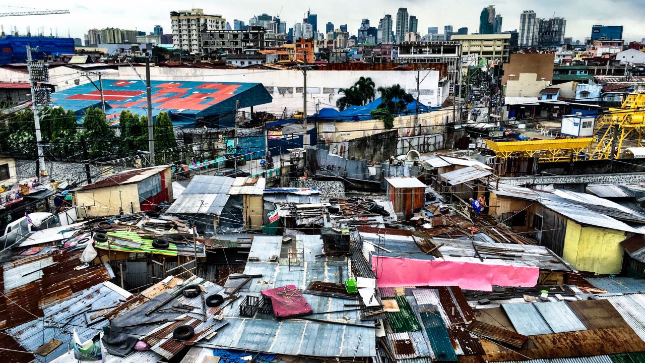 Bourdain didn't shy away from the messy or seemingly ugly parts of the places he visited. In Manila, he wandered the poverty-stricken streets in an effort to understand the country's troubled, violent past.