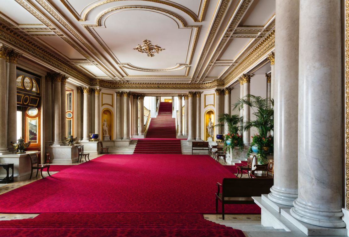 Grand Hall, Buckingham Palace, by Ashley Hicks