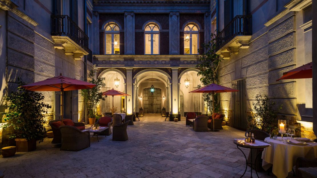 Palazzo Margharita's 19th-century estate is intimate but palatial.