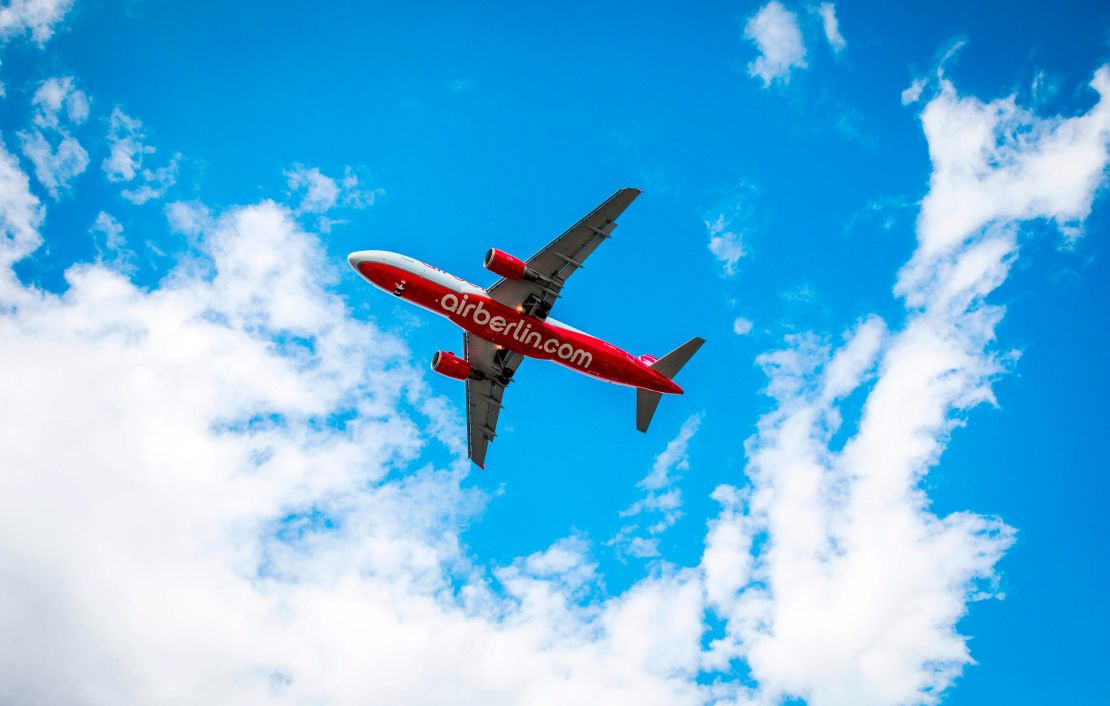 An Air Berlin plane.