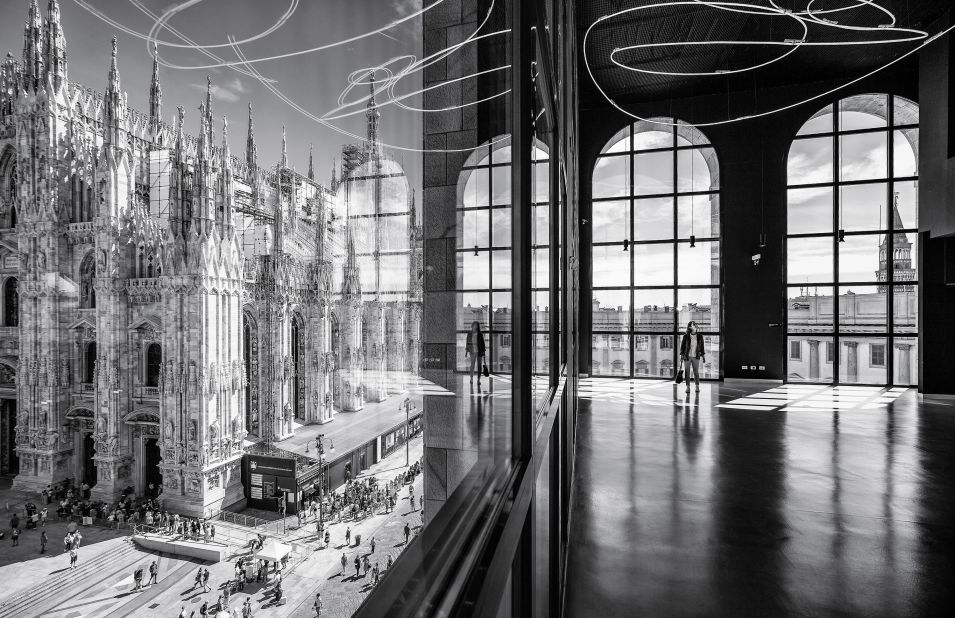 Italian photographer Marco Tagliarino entered his image of the historic Piazza Duomo designed by Italo Rota into the Sense of Place category. 