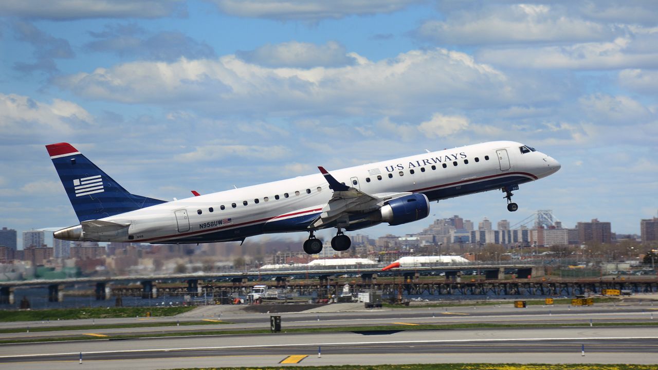 <strong>US Airways:</strong> US Airways merged with American Airlines in 2013, forming the world's largest airline, with the final US Airways-branded flight landed in April 2015.