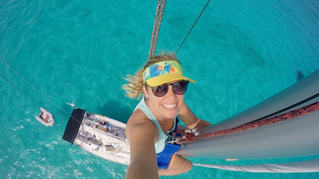 Suzanne van der Veeken first crossed the Atlantic on a stranger's yacht in 2014. Since then, she hasn't stopped "hitch-sailing."