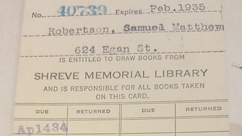 The book, "Spoon River Anthology" by Edgar Lee Masters, was checked out in 1934.