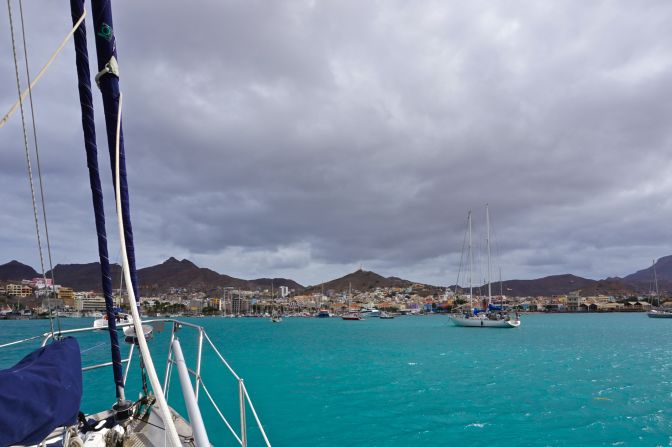 The journey from the Canary Islands to Cape Verde is about the same distance again, taking between five and seven days to sail. 