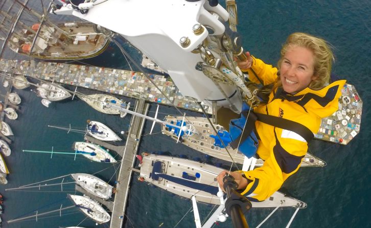 Van der Veeken has also learned to check the boat's safety herself before setting off. "If someone owns the boat or is the captain, it doesn't mean he knows how to prepare for an ocean passage," she says.