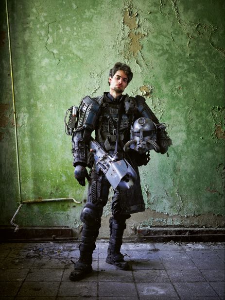 Commanding officer of a splinter group of the fictional Army of Steel.<br /><br />Scroll through to see LARPers' costumes and descriptions of their characters.