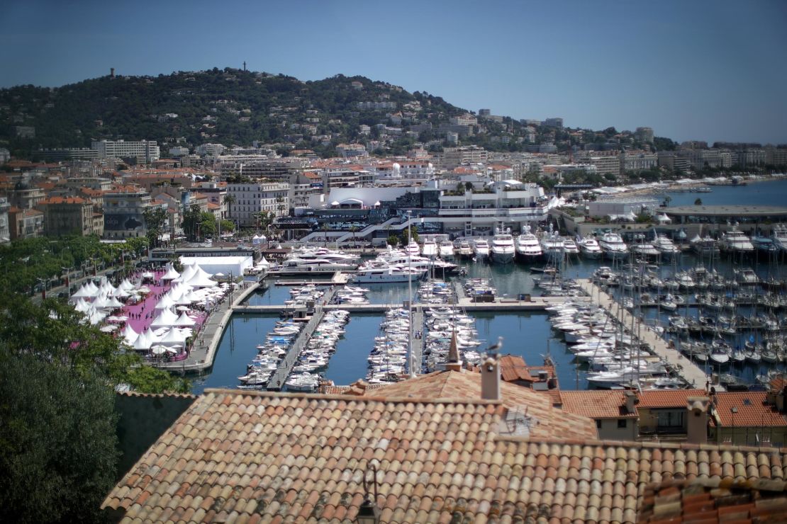Cannes, France is known for the glamorous Cannes Film Festival.
