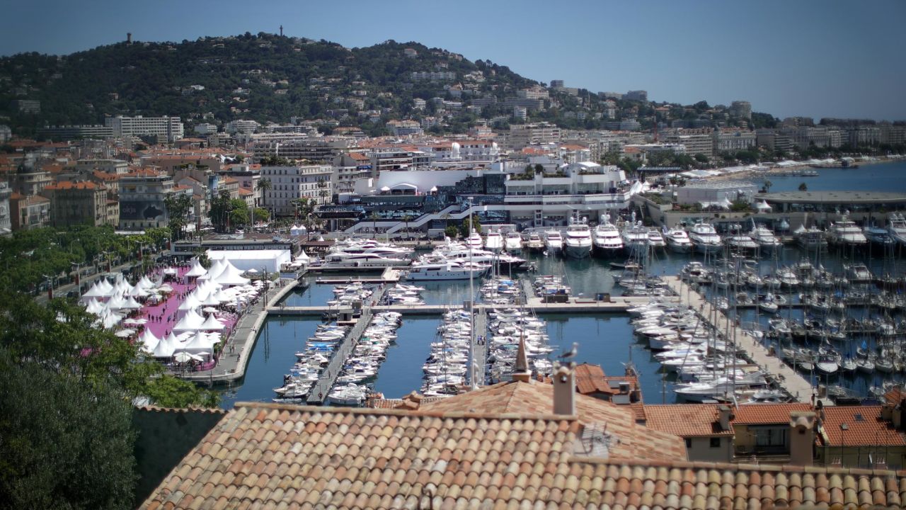 Cannes, France is known for the glamorous Cannes Film Festival.