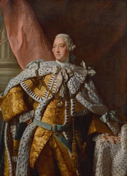 Painter Allan Ramsay's depiction of King George III (1761-62).