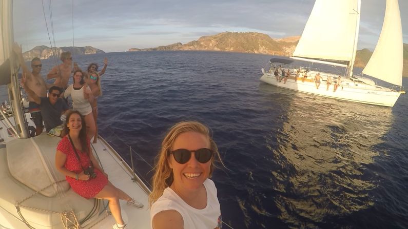 Van der Veeken has also started to build an<a target="_blank" target="_blank"> Ocean Nomads community</a> to connect people who care about both adventure and sustainability.