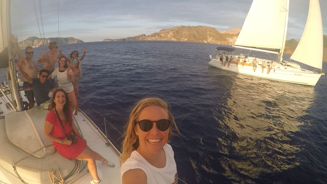 Van der Veeken has also started to build an<a href="https://oceannomads.co/" target="_blank" target="_blank"> Ocean Nomads community</a> to connect people who care about both adventure and sustainability.