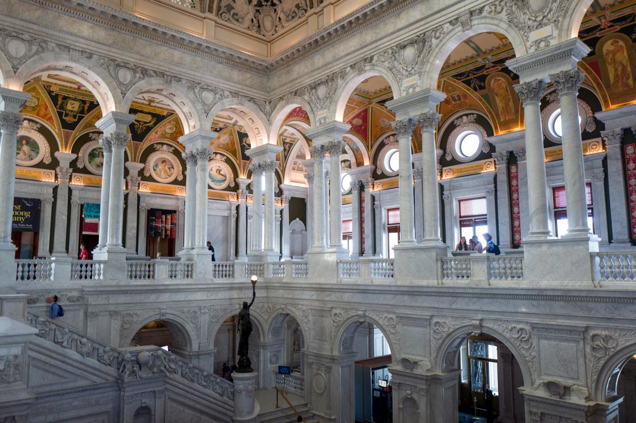 <strong>Library of Congress, Washington: </strong>With more than 167 million items, the Library of Congress is the largest library in the world.