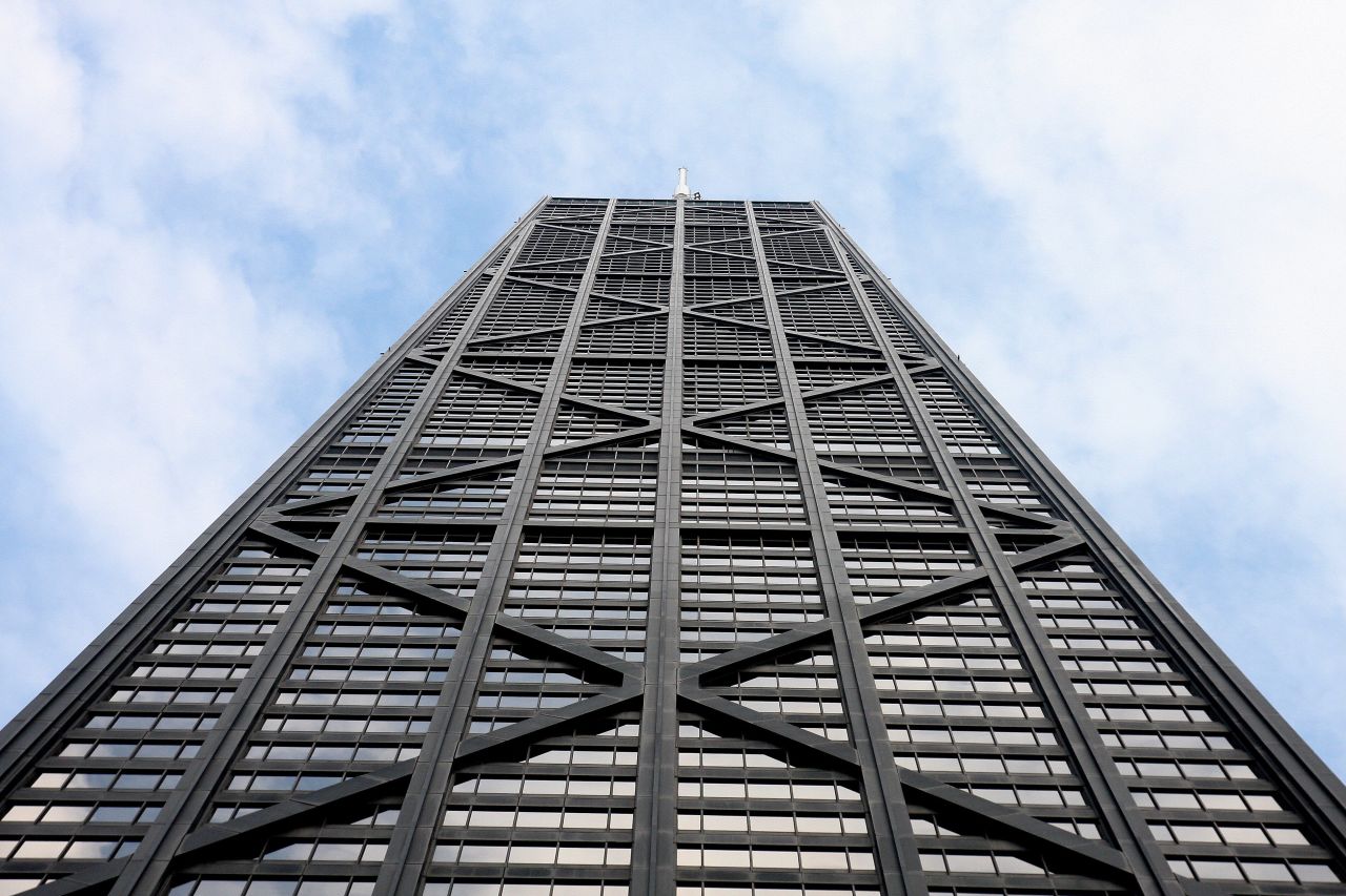 <strong>John Hancock Center, Chicago:</strong> The observatory atop this celebrated skyscraper is one of Chicago's popular attractions.