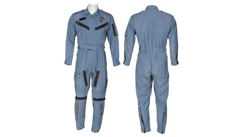 Early Gemini VIII flight suit owned and worn by Neil Armstrong. Credit: Heritage Auctions