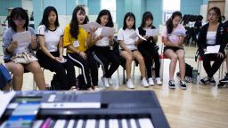 Singing class at Global K academy.