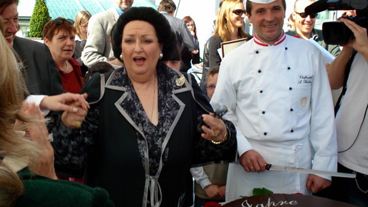 Spanish opera diva Montserrat Caballe is pictured in Vienna, Austria in April 2007.