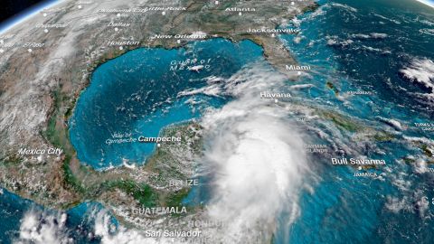 Michael will dump heavy rain on Cuba before heading toward the US.