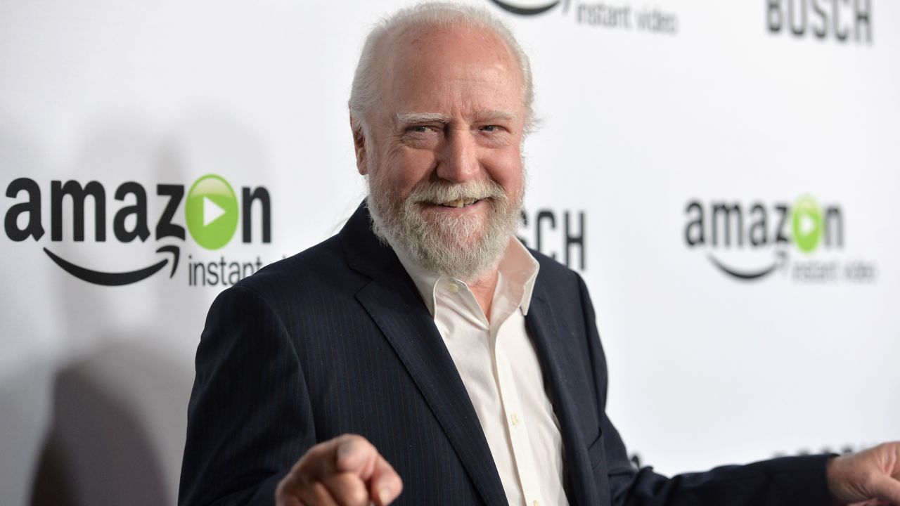 HOLLYWOOD, CA - FEBRUARY 03:  Actor Scott Wilson arrives for the red carpet premiere screening for Amazon's first original drama series 'Bosch' at The Dome at Arclight Hollywood on February 3, 2015 in Hollywood, California.  (Photo by Alberto E. Rodriguez/Getty Images)