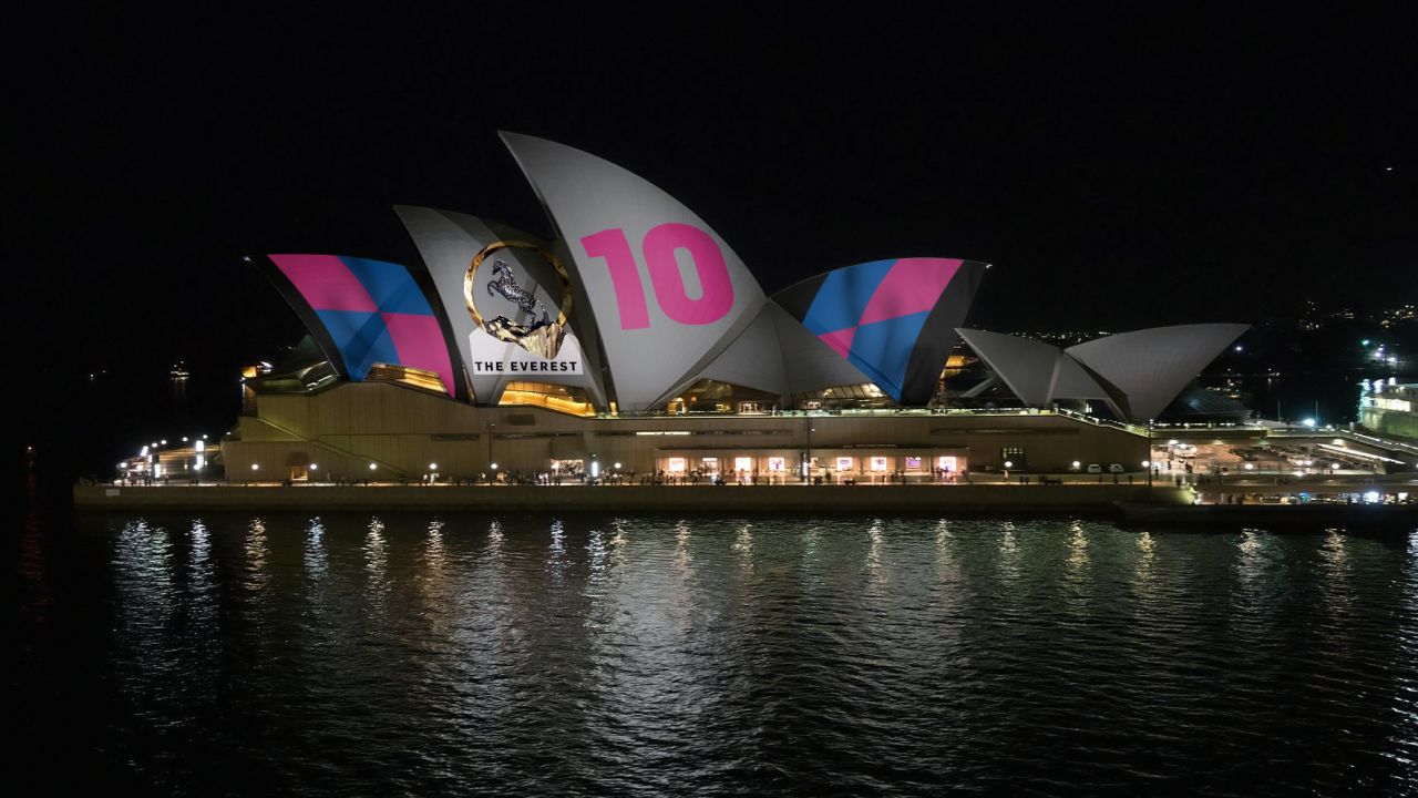 A plan to light up the Sydney Opera House to advertise the upcoming Everest Cup horse race has sparked controversy.