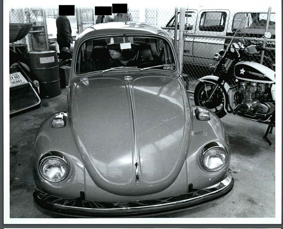 Bundy's Volkswagen is now on display at a crime museum in Tennessee.