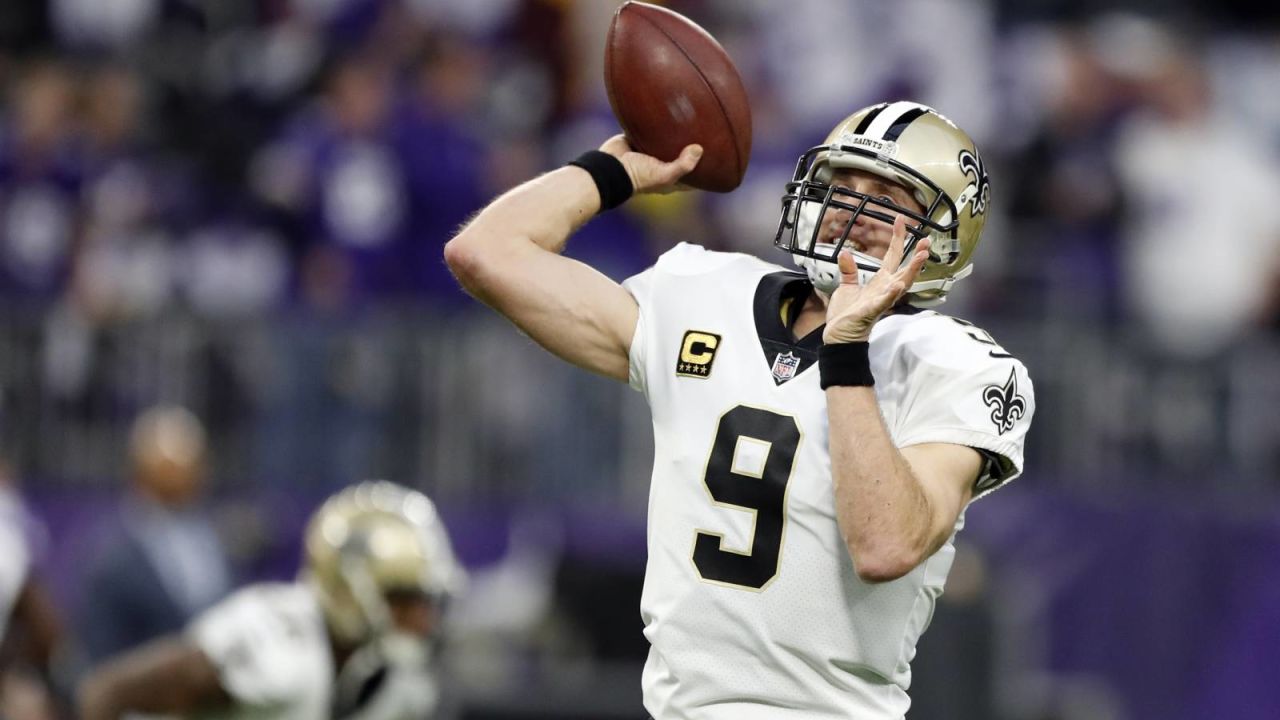 Drew Brees reveals notes from 2009 Super Bowl-winning season