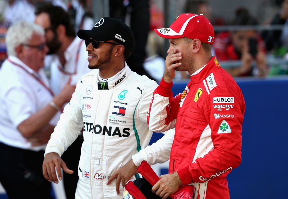 Rosberg says Vettel will never beat Hamilton if he keeps making mistakes.