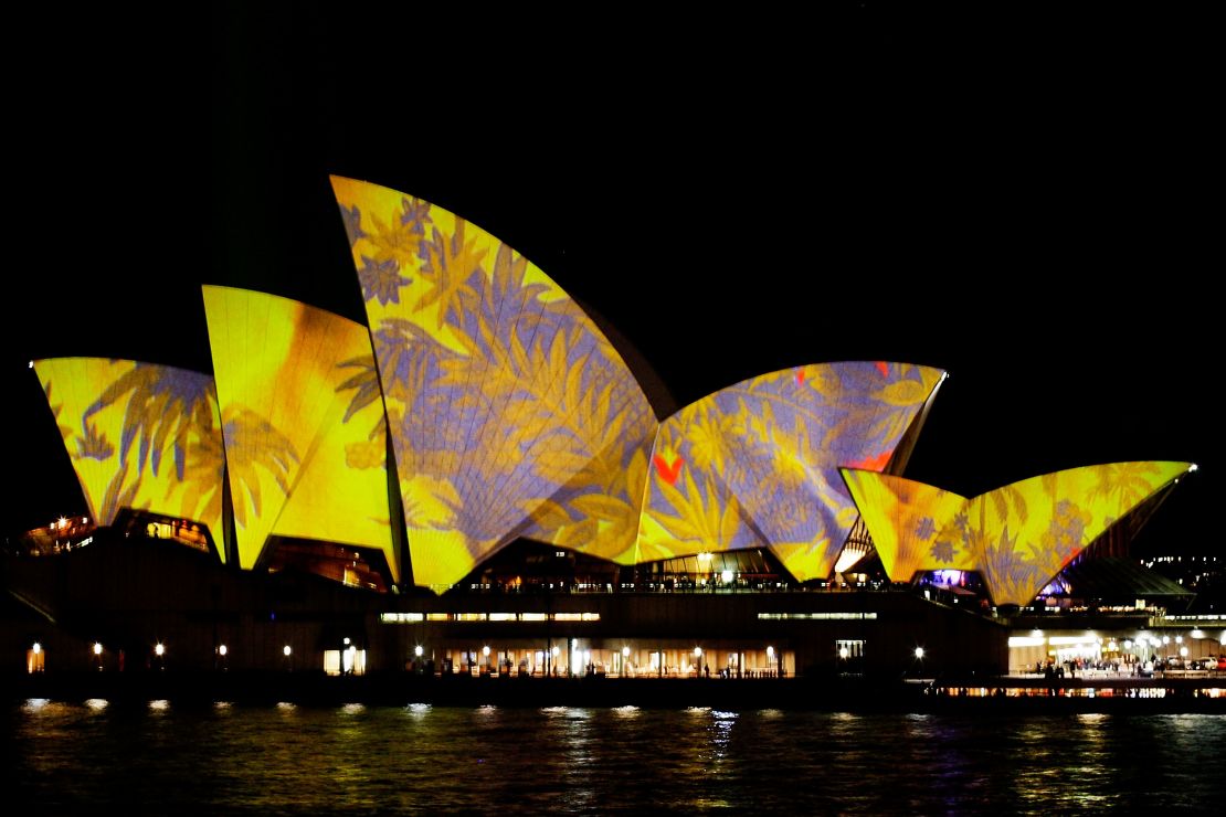 The Opera House has a long history of being lit up -- on this occasion for the Vivid Festival in 2010.